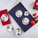 KARACA HATTAT Set de tasses à café 12 pièces 6 personnes KARACA HATTAT Kahve fincan takımı 12 parça 6 kişilik KARACA HATTAT Set Kaffeetassen 12-teilig 6 Personen