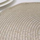 KARACA RAVLEN  RACHEL   Lot de 2  sets de table gold  (38cm) KARACA RAVLEN RACHEL   2li Amerikan servisi  gold (38cm) 