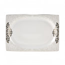 KARACA NAZENDE CREAM  Service de table carré 60 pièces 12 personnes - Yemek takımı 60 parça 12 kişilik