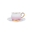 KARACA PINK GARDEN Set de tasses à café 12 pièces 6 personnes