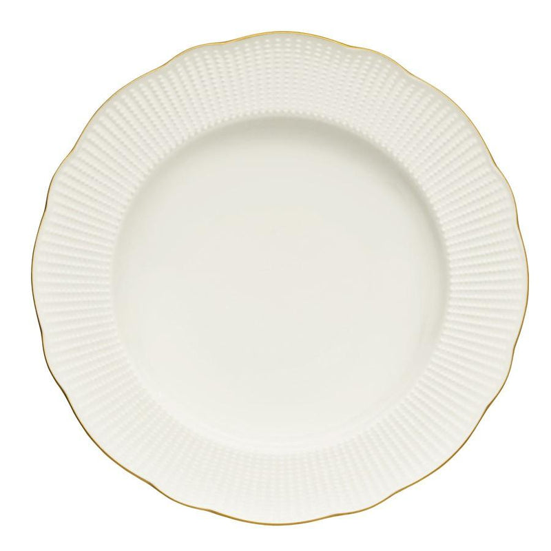 KUTAHYA PORCELAINE BONE ILAY Service liseré doré de table 6 personnes 24 pièces - 24 Parca 6 kisilik yemek takimi gold