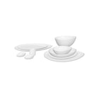 KARACA STREAMLINE SAKİ PLATIN Service de table 59 pièces 12 personnes